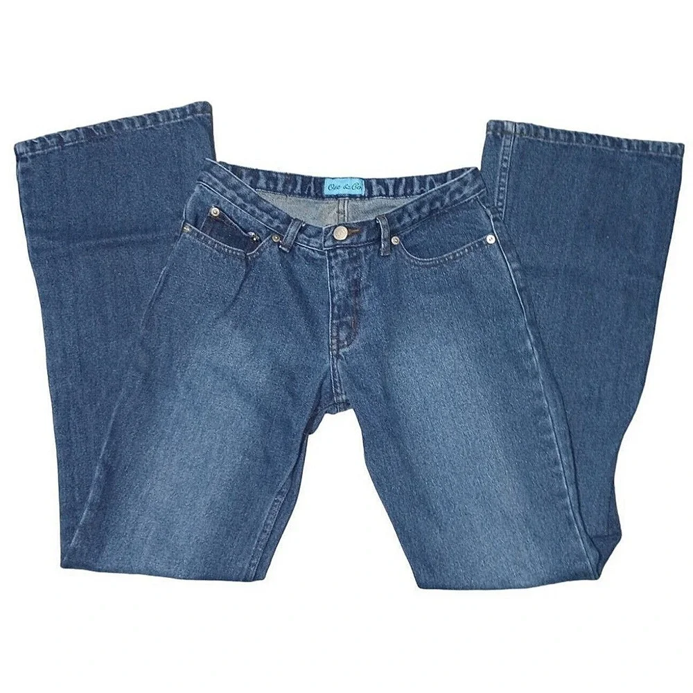 One &‎ Co. Bootcut Jeans Womens 27 Blue Medium Wash Denim Pants